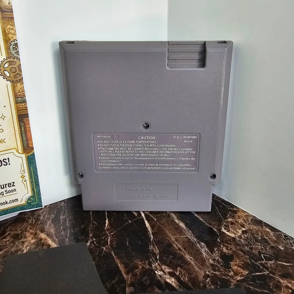 Monopoly Nintendo NES 1991 Parker Brothers Video Game Cartridge NES-68-USA